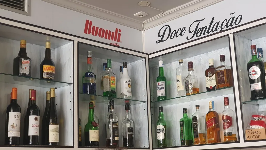 O balcão da Doce Tentação